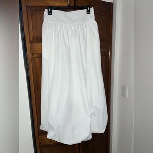 Maxi White Women's Skirt